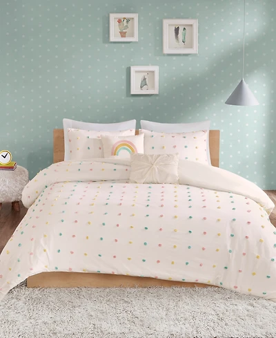 Intelligent Design Callie Pom 4-Pc. Comforter Set, Twin/Twin Xl