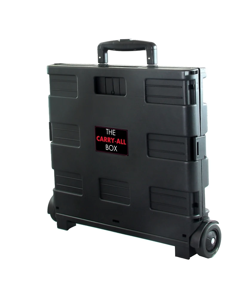 Elama Home Heavy Duty Carry All Easy Folding Cart with Lid