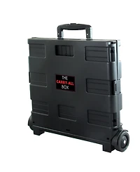 Elama Home Heavy Duty Carry All Easy Folding Cart with Lid