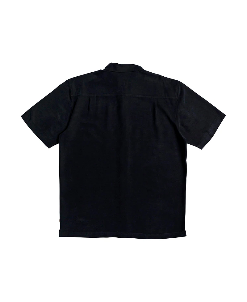 Quiksilver Waterman Men's Tahiti Palms Short Sleeve Shirt