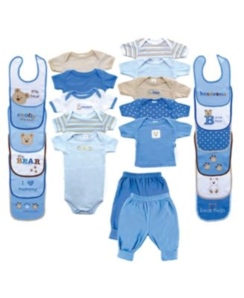 Luvable Friends Baby Boys Cube Of First Outfits