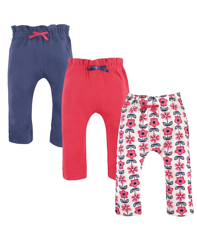 Touched by Nature Baby Girls 3Pk Natural Pants