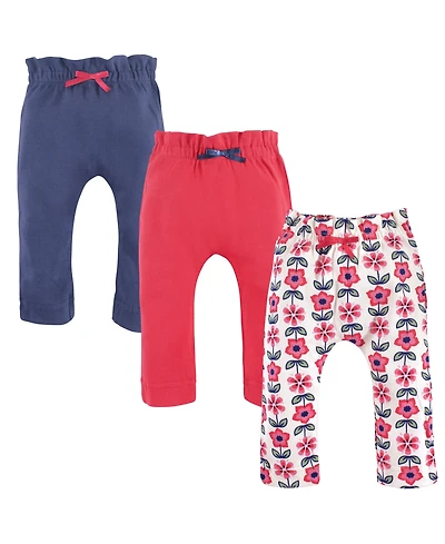 Touched by Nature Baby Girls 3Pk Natural Pants