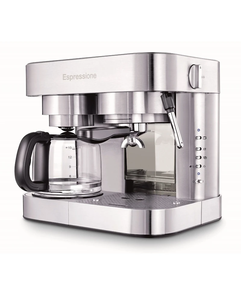 Espressione Combination Espresso Machine & 10-Cup Drip Coffeemaker
