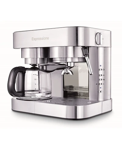 Espressione Combination Espresso Machine & 10-Cup Drip Coffeemaker