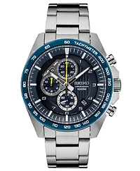 Seiko Men's Chronograph Stainless Steel Bracelet Watch 43.9mm