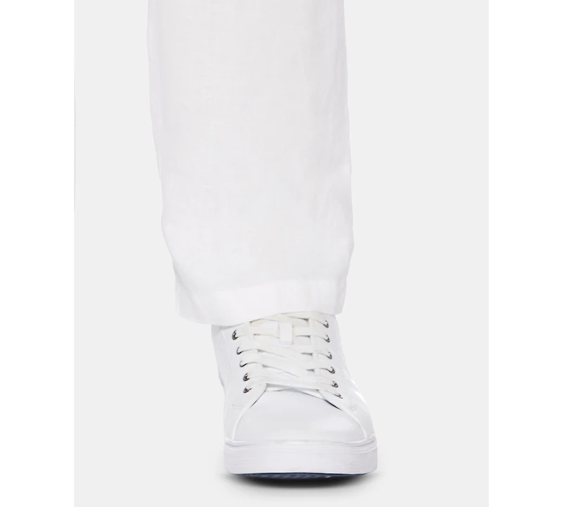 Perry Ellis Men's Regular-Fit 100% Linen Drawstring Pants
