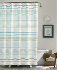 Tommy Bahama Home La Scala Breezer Cotton Shower Curtain, 72" x 72"