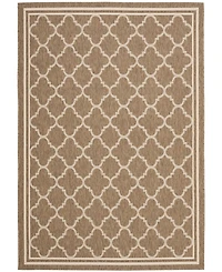 Safavieh Courtyard CY6918 and Bone 5'3" x 7'7" Outdoor Area Rug