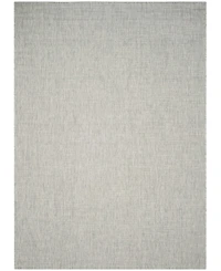 Safavieh Courtyard CY8576 Gray and Turquoise 8' x 11' Sisal Weave Outdoor Area Rug