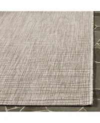 Safavieh Courtyard CY8576 Light Brown 5'3" x 7'7" Sisal Weave Outdoor Area Rug