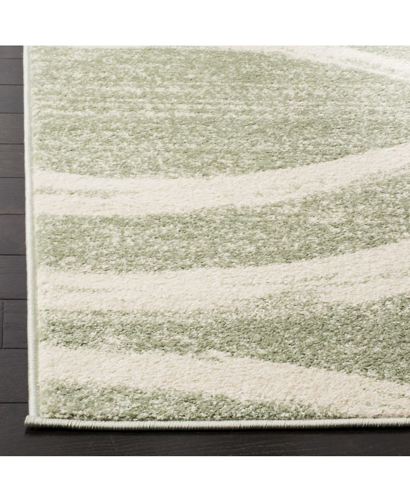 Safavieh Adirondack 125 Sage and Cream 5'1" x 7'6" Area Rug