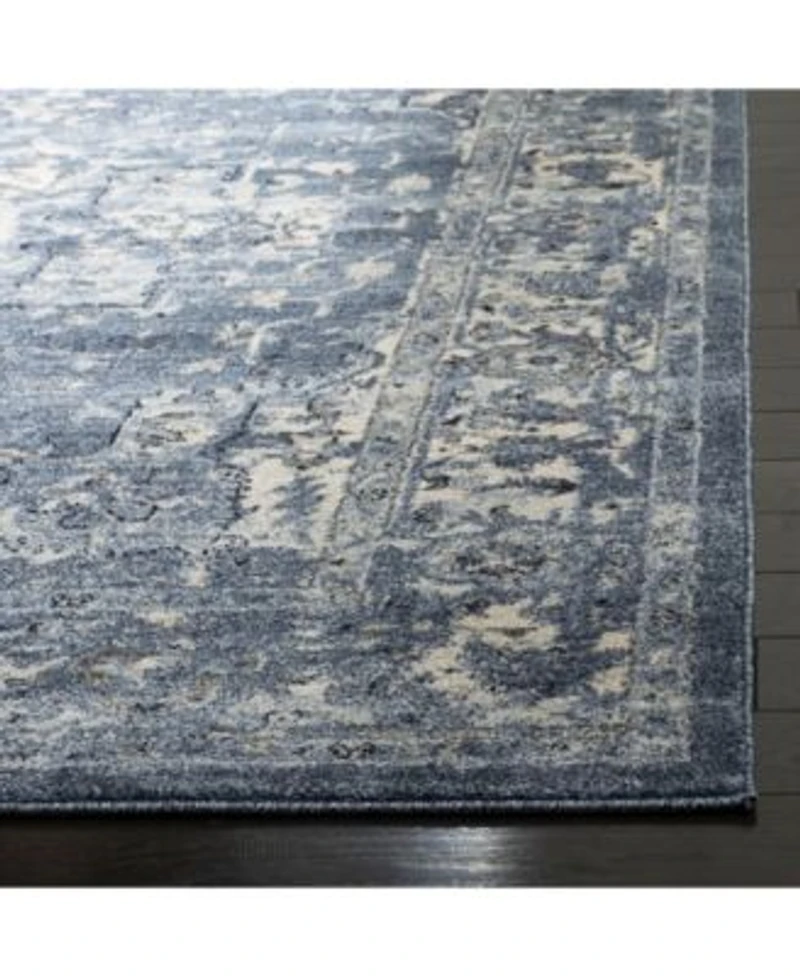 Safavieh Charleston Chl411 Navy Creme Area Rug Collection