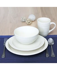 Baum Allure 16 Piece Dinnerware Set, Service for 4