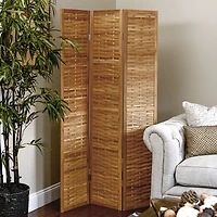 Household Essentials Basket Weave Bamboo Screen