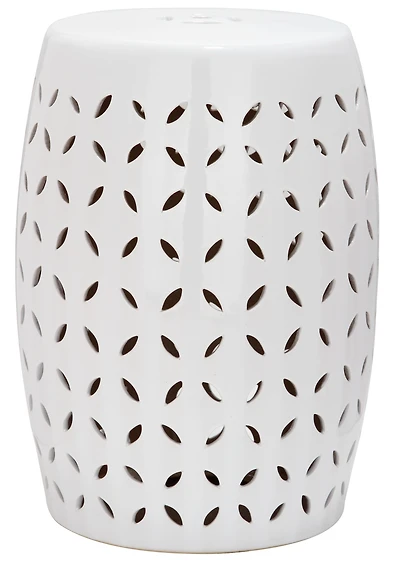 Lattice Petal Garden Stool