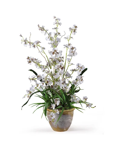 Nearly Natural Dancing Lady Silk Orchid Arrangement