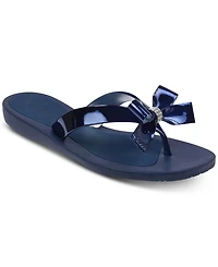 Guess Women's Tutu Eva Fashion Bow Detail Flip Flop Sandals