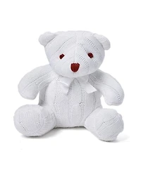 3 Stories Trading Baby Boys or Girls Cable Knit Snuggle Bear