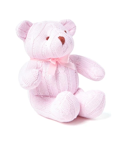 3 Stories Trading Baby Boys or Girls Cable Knit Snuggle Bear