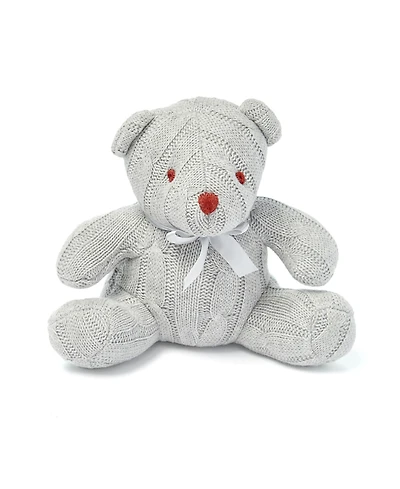 3 Stories Trading Baby Boys or Girls Cable Knit Snuggle Bear