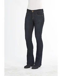 Democracy Women's "Ab" Solution Itty Bitty Bootcut Jeans