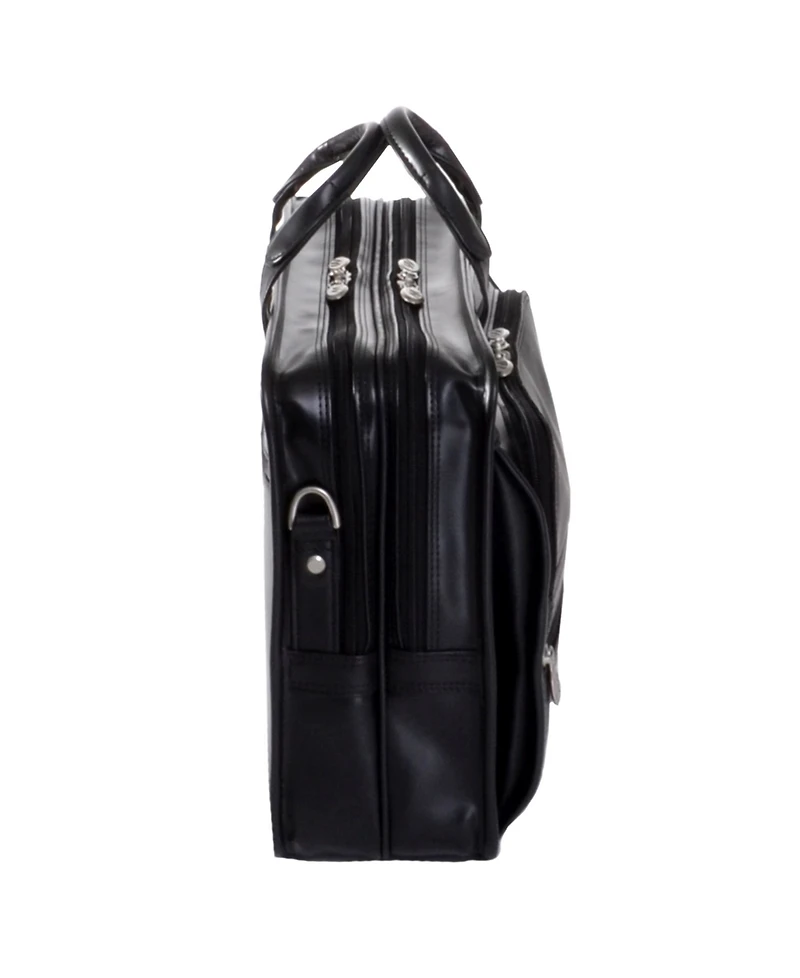 Mcklein Hubbard Double Compartment Laptop Briefcase