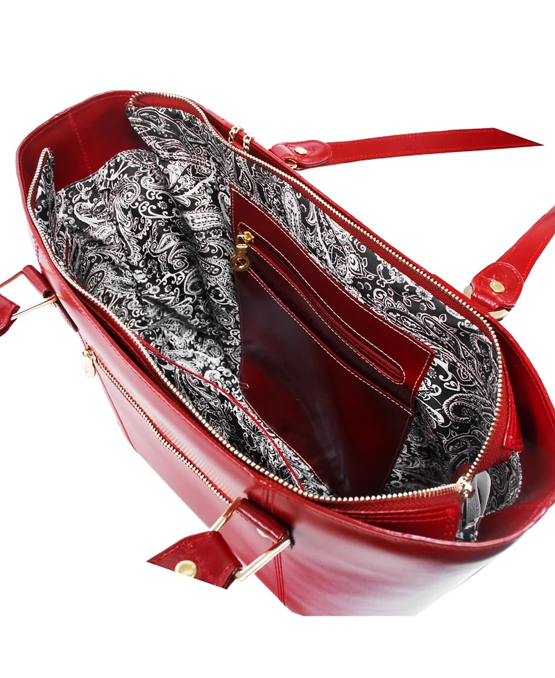 Mcklein Savarna Ladies Tote with Tablet Pocket