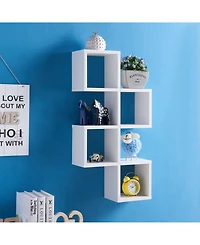 Danya B. Cubby Chessboard Wall Shelf