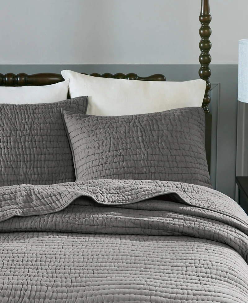 Madison Park Signature Serene Hand Quilted 3-Pc. Quilt Set