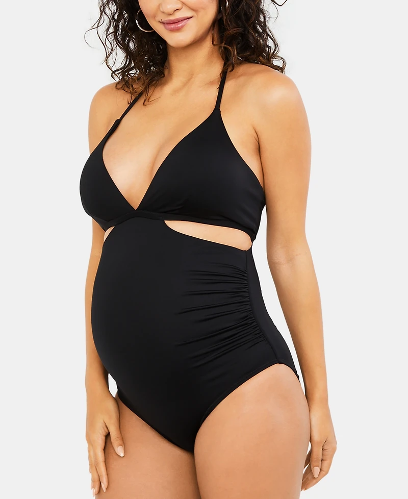 A Pea In The Pod Maternity One-Piece Swimsuit