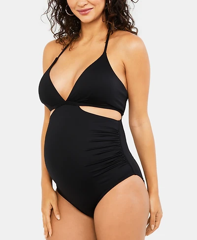 A Pea In The Pod Maternity One-Piece Swimsuit