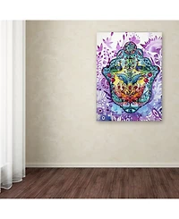 Oxana Ziaka 'Hamsa' Canvas Art - 24" x 18" x 2"