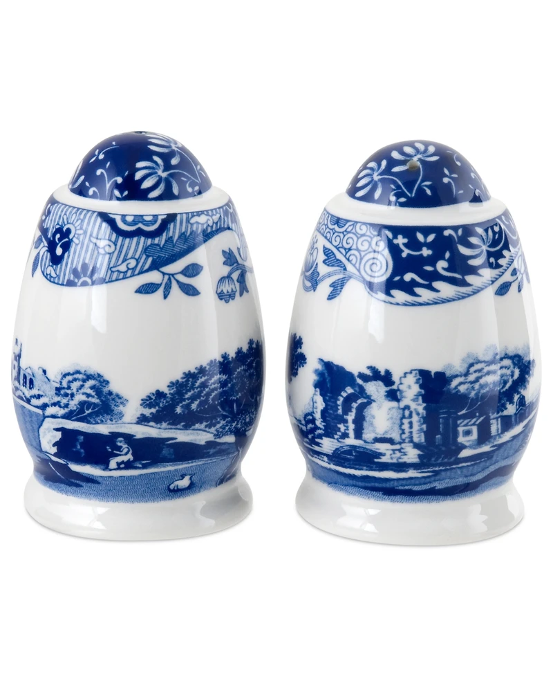 Spode Blue Italian Salt & Pepper Shakers