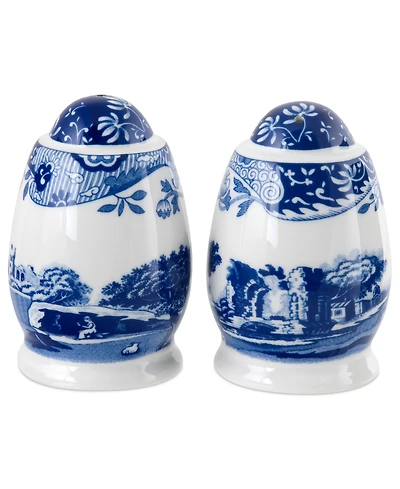 Spode Blue Italian Salt & Pepper Shakers