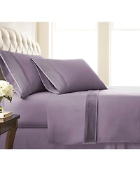 Southshore Fine Linens Classy Pleated 21" Extra deep, Pocket Sheet Set