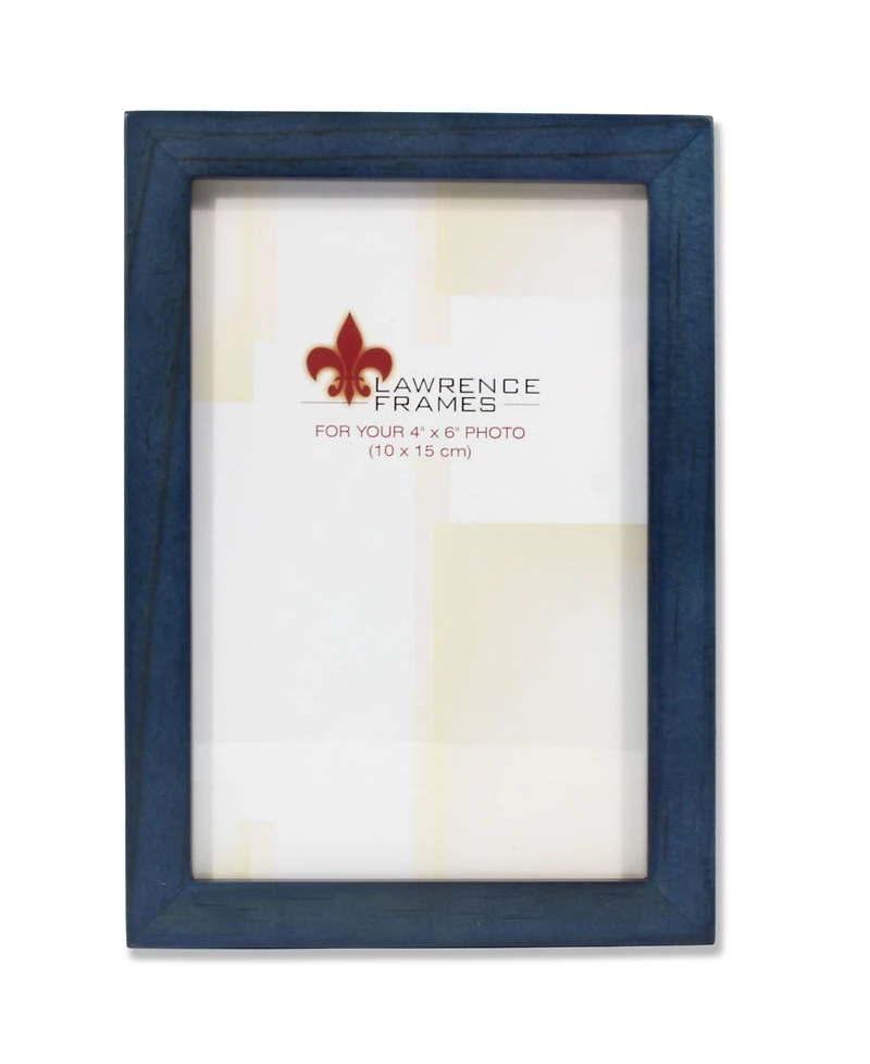 Lawrence Frames Blue Wood Picture Frame - Gallery Collection