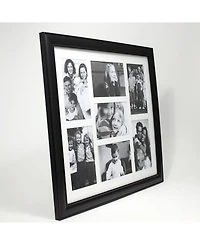 Lawrence Frames Black Collage Frame - Seven Opening Gallery Frame - 4" x 6"