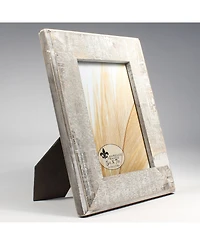 Lawrence Frames Distressed Gray Wood with White Wash Picture Frame