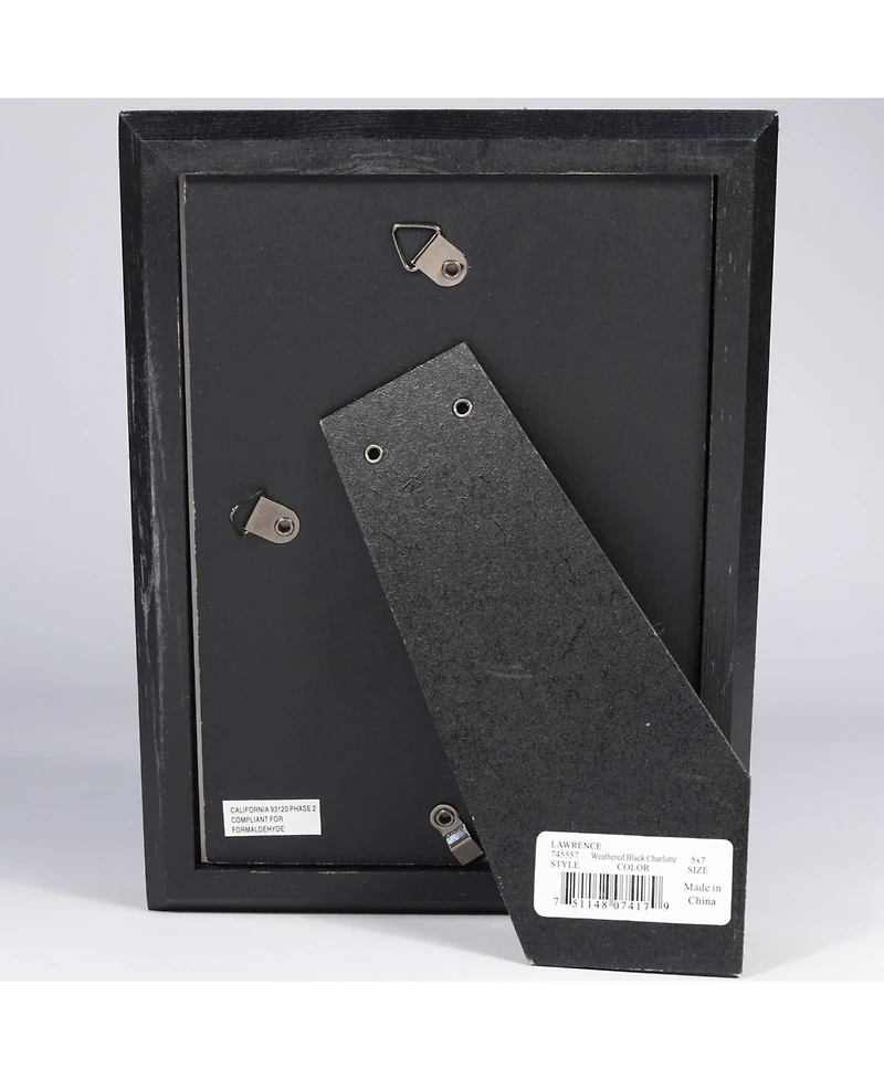 Lawrence Frames Charlotte Weathered Wood Picture Frame