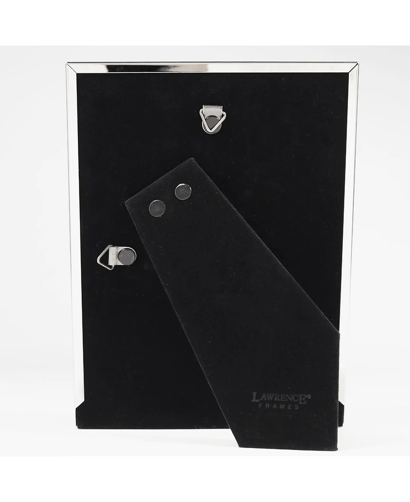 Lawrence Frames Flat Silver Metal Picture Frame - 5" x 7"