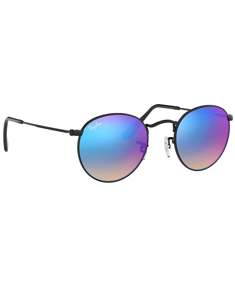 Ray-Ban Sunglasses, RB3447 Round Flash Lenses