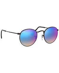Ray-Ban Sunglasses, RB3447 Round Flash Lenses