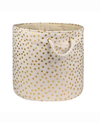 Design Import Storage Bin Dots, Round