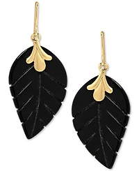 Leaf Earrings 10k Gold