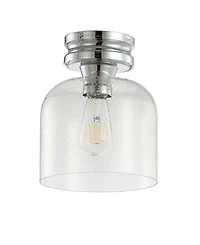 Jonathan Y Domenic 7.75" Led Flush Mount