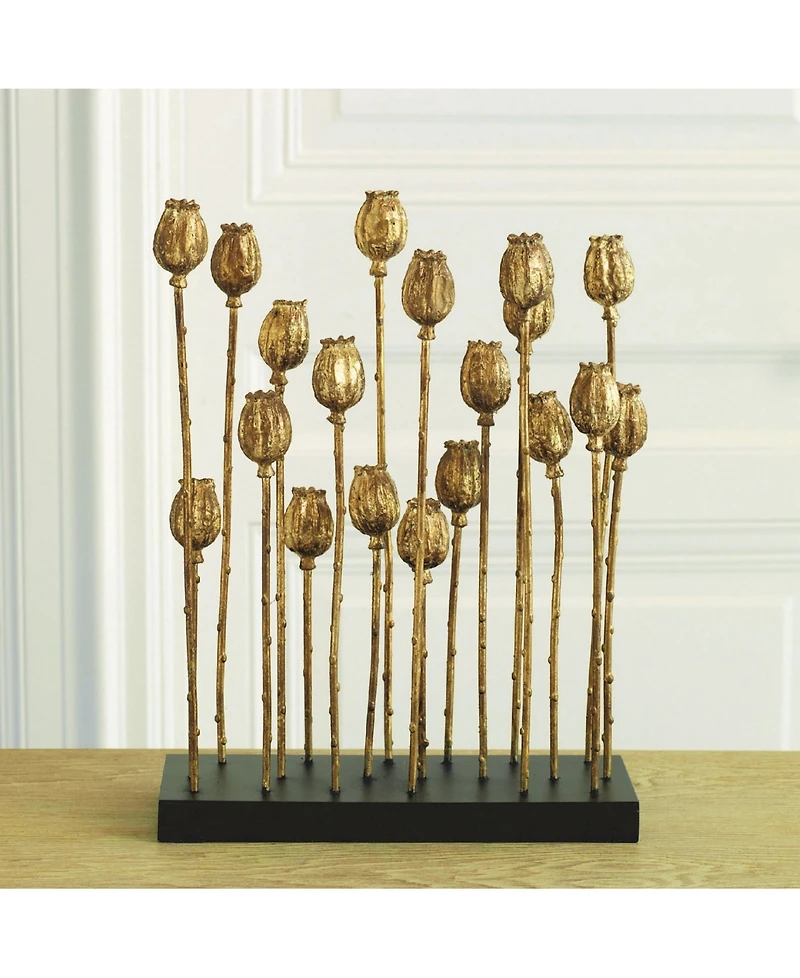 Global Views Poppy Pod Sculpture Multi