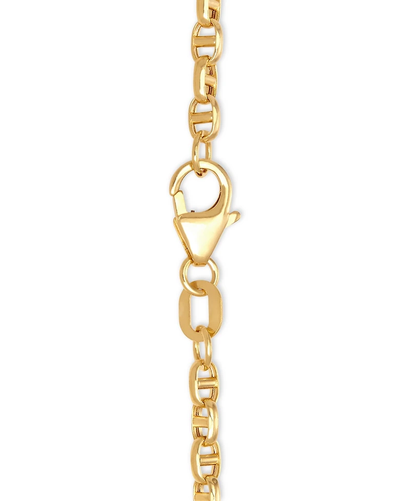 Italian Gold Anchor 20" Chain Necklace in 14k Gold