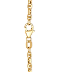 Italian Gold Anchor 20" Chain Necklace in 14k Gold
