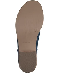 Journee Collection Women's Rimi Notched Ankle Stacked Heel Booties